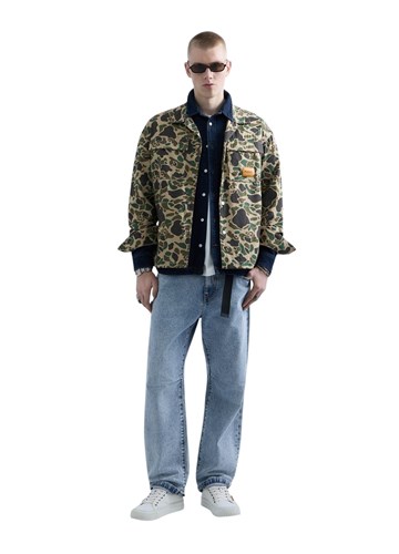 Replay REPLAY INC. UNISEX WELDER KOŠULJA S CAMO UZORKOM  - 1