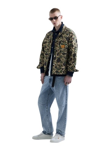 Replay REPLAY INC. UNISEX WELDER KOŠULJA S CAMO UZORKOM  - 4