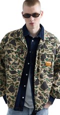 REPLAY INC. UNISEX WELDER KOŠULJA S CAMO UZORKOM  - 5