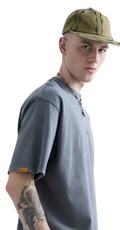REPLAY INC. UNISEX SCRIPT MAJICA U SIVOJ BOJI  - 6