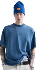 REPLAY INC. UNISEX SCRIPT MAJICA U PLAVOJ BOJI - 5