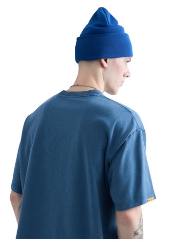Replay REPLAY INC. UNISEX SCRIPT MAJICA U PLAVOJ BOJI - 7