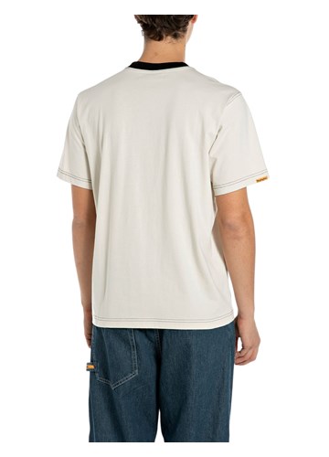 Replay REPLAY INC MAJICA KRATKIH RUKAVA U KREM BIJELOJ BOJI  - 2 Replay REPLAY INC MAJICA KRATKIH RUKAVA U KREM BIJELOJ BOJI  - 2