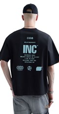 REPLAY INC. UNISEX POSTER CRNA MAJICA KRATKIH RUKAVA - 3