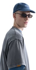 REPLAY INC. UNISEX MARBLE TAMNO SIVA MAJICA KRATKIH RUKAVA - 7