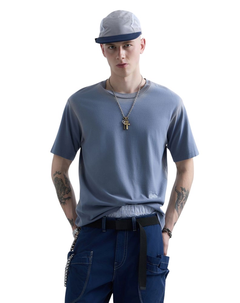 Replay REPLAY INC. UNISEX DULL PLAVA MAJICA KRATKIH RUKAVA  - 2