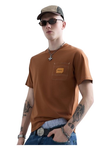 Replay REPLAY INC. UNISEX POCKET SMEĐA MAJICA KRATKIH RUKAVA - 6