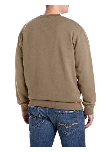 Replay KAKI BASIC SWEATSHIT S CRVENIM LOGOM - 2