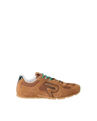 Replay kandix smeđe tenisice od kombinacije kože i materijala