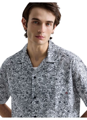 Replay KOŠULJA KRATKIH RUKAVA S MIKRO UZORKOM CVIJEĆA - 5