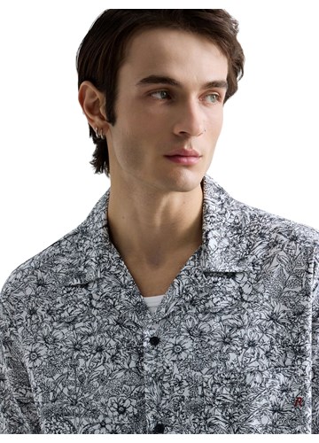 Replay KOŠULJA KRATKIH RUKAVA S MIKRO UZORKOM CVIJEĆA - 6