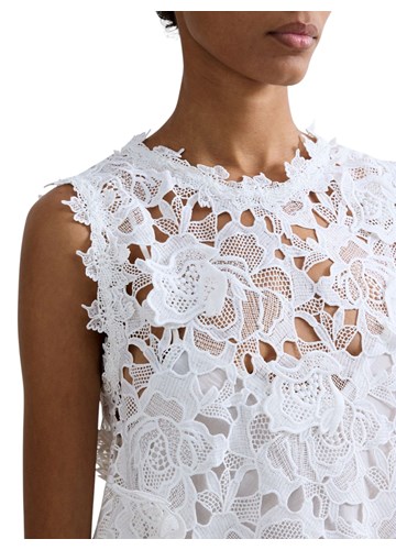 Replay KRATKA BIJELA MAKRAME HALJINA - 7