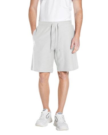 Replay krem bijele kratke hlače od pamučnog žerseja