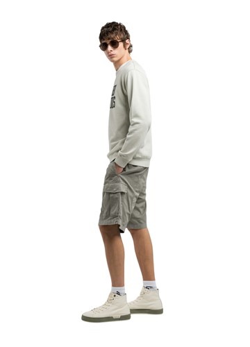 Replay KREM BIJELI SWEATSHIRT S REPLAY1981 DENIMGOODS NATPISOM - 4