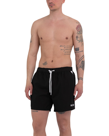 Replay crne kupaće hlačice s obostranim replay logotipom