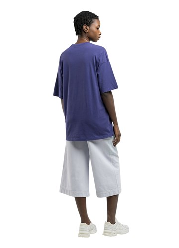 Replay LJUBIČASTA OVERSIZE MAJICA S FUTURISTIČKIM PRINTOM - 2