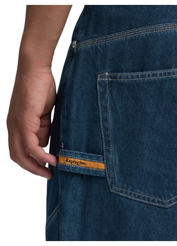 Replay LOOSE FIT AGENDER REPLAY INC. WARPED JEANS - 7