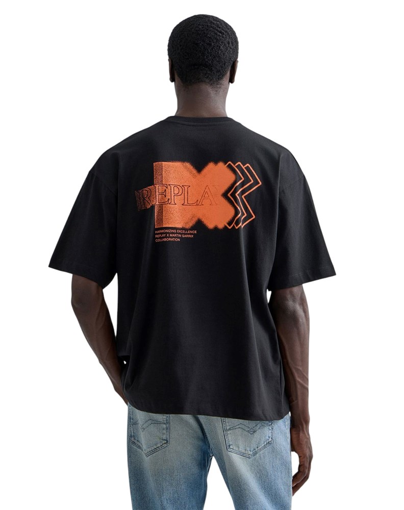 Replay MUŠKA OVERSIZED MAJICA REPLAY X MARTIN GARRIX S GRADIJENTNIM LOGOTIPOM - 3