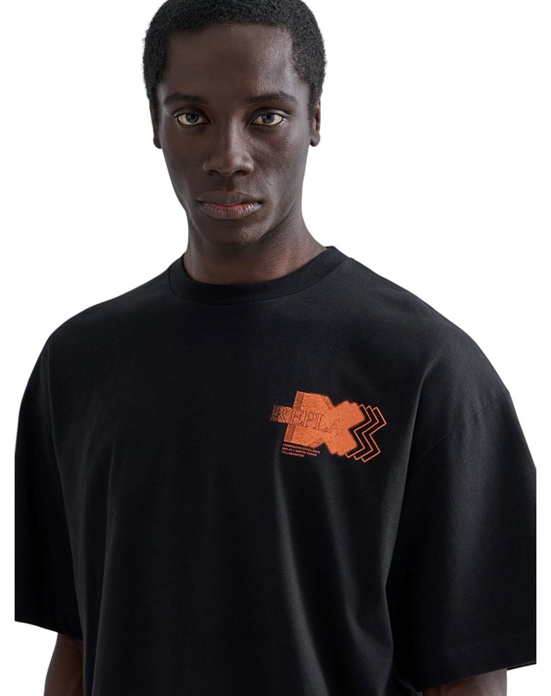 Replay MUŠKA OVERSIZED MAJICA REPLAY X MARTIN GARRIX S GRADIJENTNIM LOGOTIPOM - 5