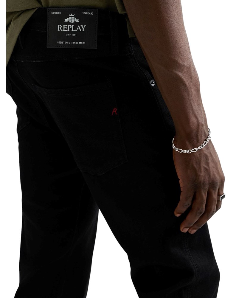 Replay ANBASS SLIM FIT JEANS HLAČE M0914 85B 221 - 4