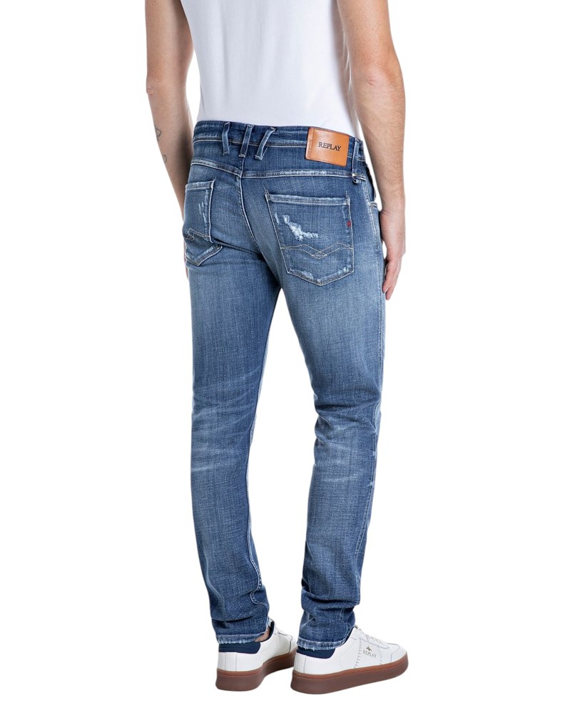 Replay ANBASS SLIM FIT JEANS HLAČE M0914 .00Q.141 252 - 3