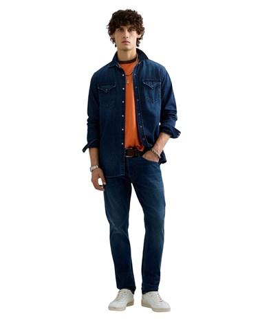 Replay grover straight fit jeans hlače m0972 685 212