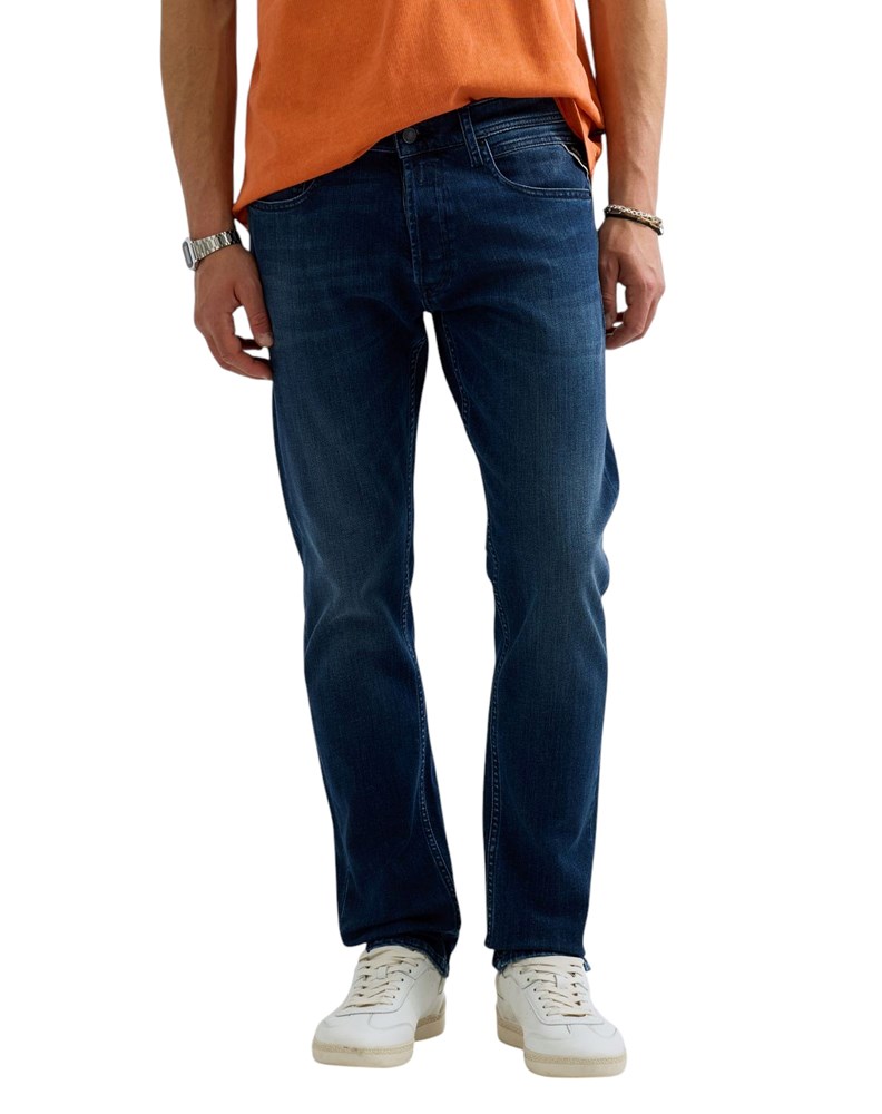 Replay GROVER STRAIGHT FIT JEANS HLAČE M0972 685 212 - 2
