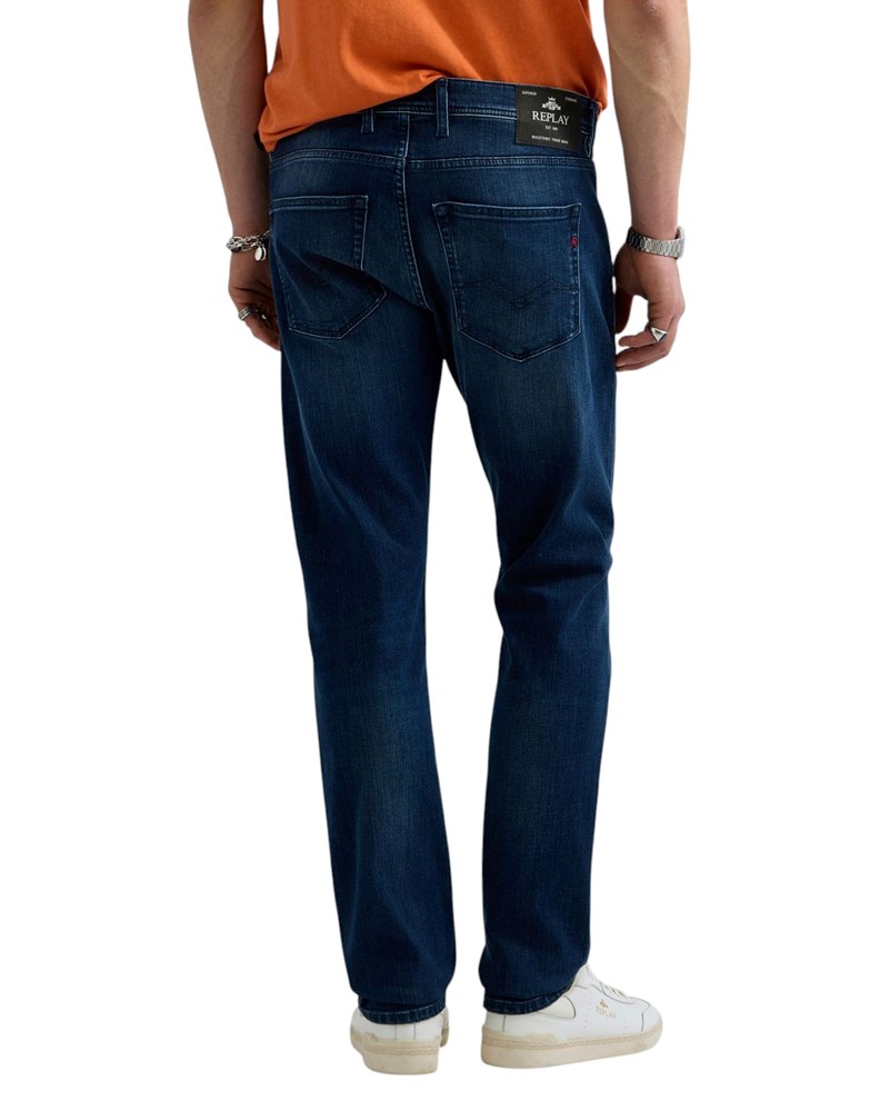 Replay GROVER STRAIGHT FIT JEANS HLAČE M0972 685 212 - 3