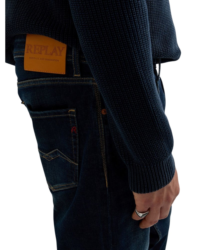 Replay ROCCO COMFORT FIT JEANS HLAČE M1005 285 268 - 5