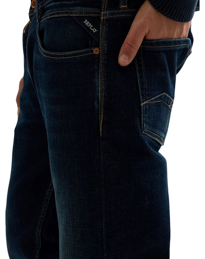 Replay ROCCO COMFORT FIT JEANS HLAČE M1005 285 268 - 6