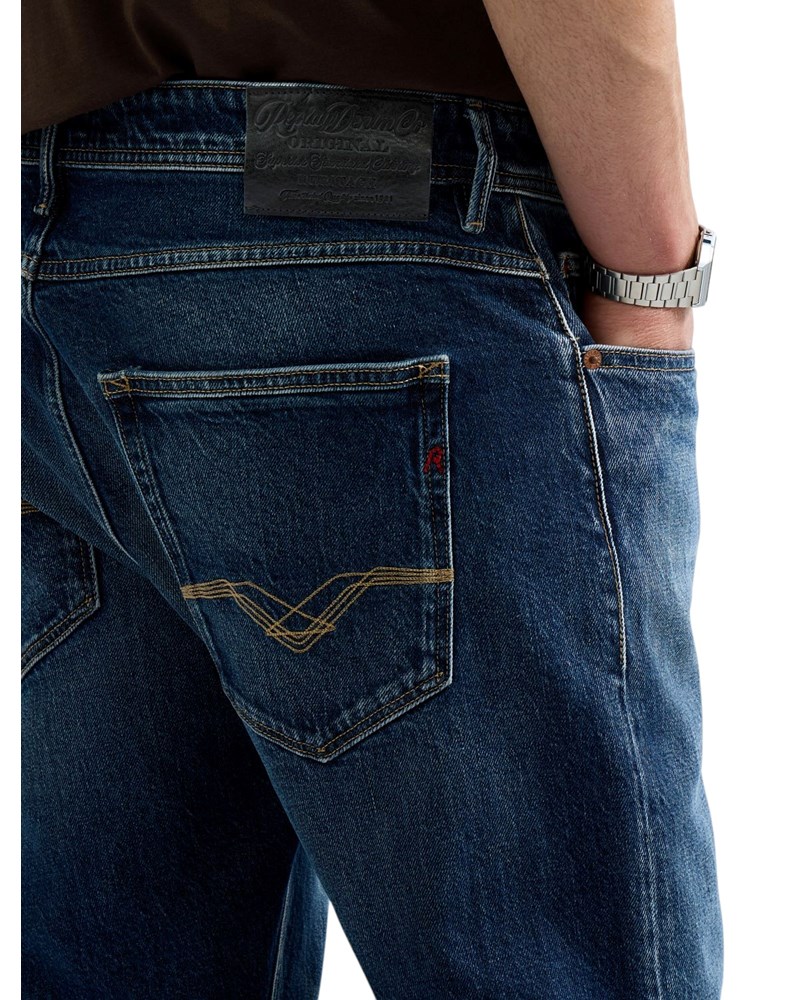 Replay WILLBI REGULAR FIT JEANS HLAČE M1008 .00B.727 282 - 4