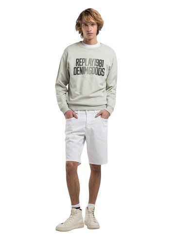 Replay GROVER STRAIGHT FIT KRATKE JEANS HLAČE M1072 8488781 - 1