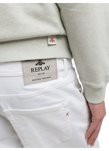 Replay GROVER STRAIGHT FIT KRATKE JEANS HLAČE M1072 8488781 - 5