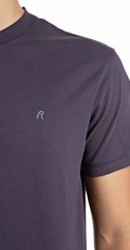 LJUBIČASTA PAMUČNA MAJICA S R LOGOM - 4