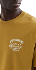 ŽUTA SPEEDWAY R81 MAJICA OPUŠTENOG KROJA  - 7
