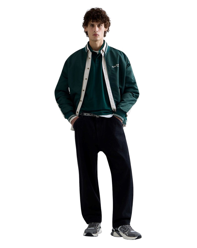 Replay TYDE TAPERED-FIT JEANS HLAČE M12OC 176 24B - 1