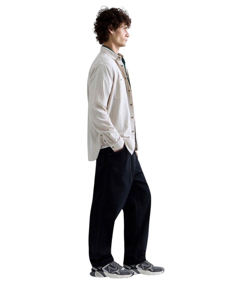 Replay TYDE TAPERED-FIT JEANS HLAČE M12OC 176 24B - 4