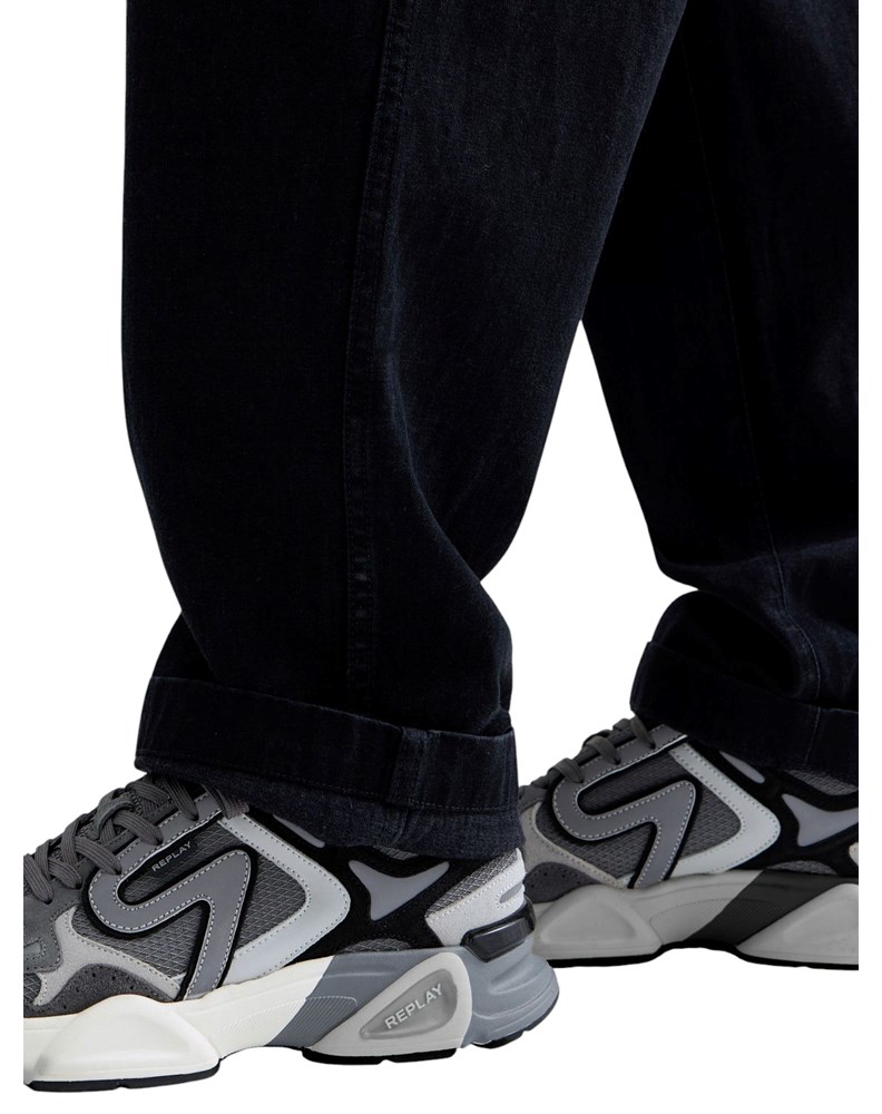 Replay TYDE TAPERED-FIT JEANS HLAČE M12OC 176 24B - 7