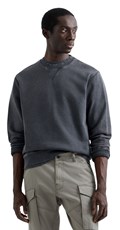 PAMUČNI SWEATSHIRT S IZBLJEDLJELIM EFEKTOM I RELJEFNIM LOGOTIPOM - 2