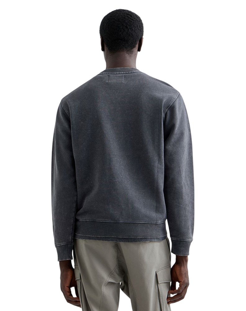 Replay PAMUČNI SWEATSHIRT S IZBLJEDLJELIM EFEKTOM I RELJEFNIM LOGOTIPOM - 3