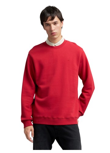 Replay CRVENI SWEATSHIRT OD ČEŠLJANOG PAMUKA - 2