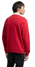 CRVENI SWEATSHIRT OD ČEŠLJANOG PAMUKA - 3