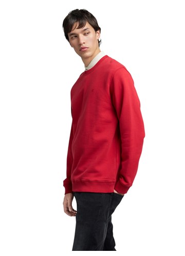 Replay CRVENI SWEATSHIRT OD ČEŠLJANOG PAMUKA - 4