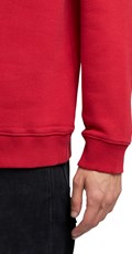 CRVENI SWEATSHIRT OD ČEŠLJANOG PAMUKA - 7