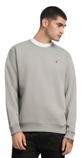 SIVI SWEATSHIRT OD ČEŠLJANOG PAMUKA - 2