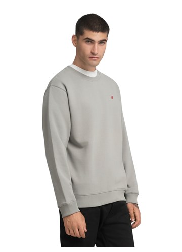 Replay SIVI SWEATSHIRT OD ČEŠLJANOG PAMUKA - 4