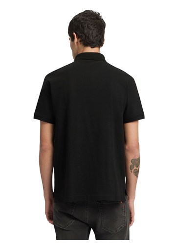 Replay CRNA POLO MAJICA OD MJEŠAVINE PAMUKA  - 3