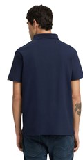PLAVA POLO MAJICA OD RASTEZLJIVOG PIQUÉA - 3