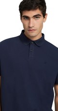 PLAVA POLO MAJICA OD RASTEZLJIVOG PIQUÉA - 5