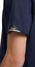 PLAVA POLO MAJICA OD RASTEZLJIVOG PIQUÉA - 7